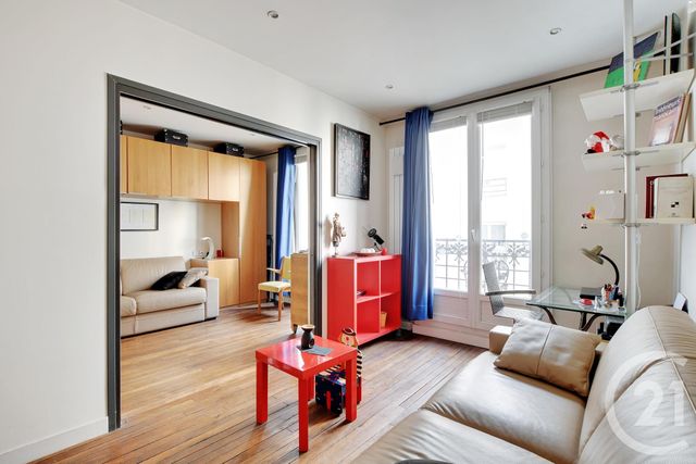 Appartement F2 à vendre - 2 pièces - 37.5 m2 - PARIS - 75020 - ILE-DE-FRANCE - Century 21 Saint-Fargeau