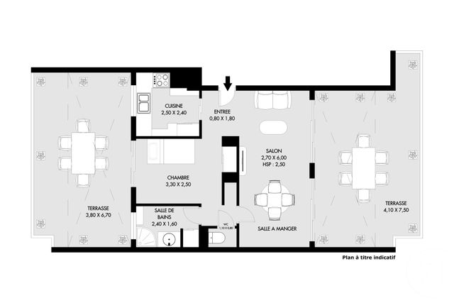 Appartement F2 à vendre - 2 pièces - 47.0 m2 - PARIS - 75020 - ILE-DE-FRANCE - Century 21 Saint-Fargeau