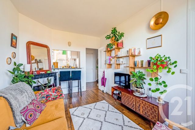 Appartement F2 à vendre - 2 pièces - 34.5 m2 - PARIS - 75020 - ILE-DE-FRANCE - Century 21 Saint-Fargeau