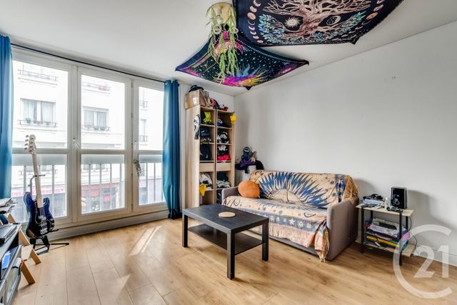 Appartement F1 à vendre - 1 pièce - 27.0 m2 - PARIS - 75020 - ILE-DE-FRANCE - Century 21 Saint-Fargeau